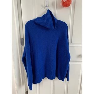 & Other Stories blue turtleneck knitwear/sweater